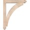 Ekena Millwork Thorton Arts and Crafts Smooth Bracket w/ Offset Brace, Douglas Fir, 5 1/2"W x 30"D x 38"H BKT0604X30X38THR03SDF - alternate 4